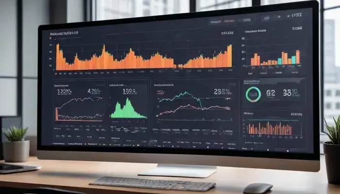 Financial reporting and analytics dashboard