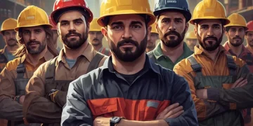 Highest Paying Skilled Trades 2026: Image of construction workers in hard hats, representing skilled labor jobs.